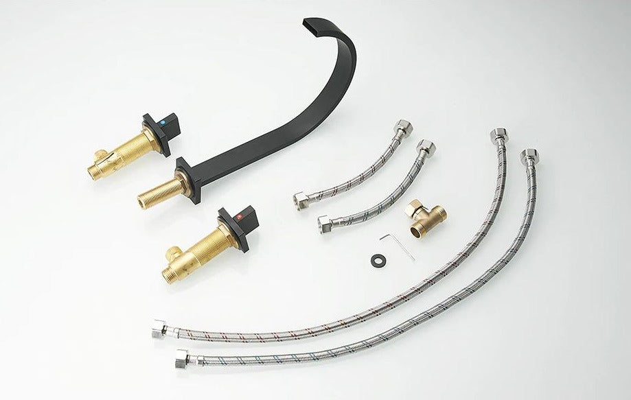 Stilvolle Waschtischarmatur mit Zweigriff-Design – Langlebig & ästhetisch