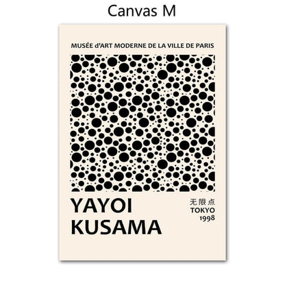 Yayoi Kusama Abstrakt Premium Poster