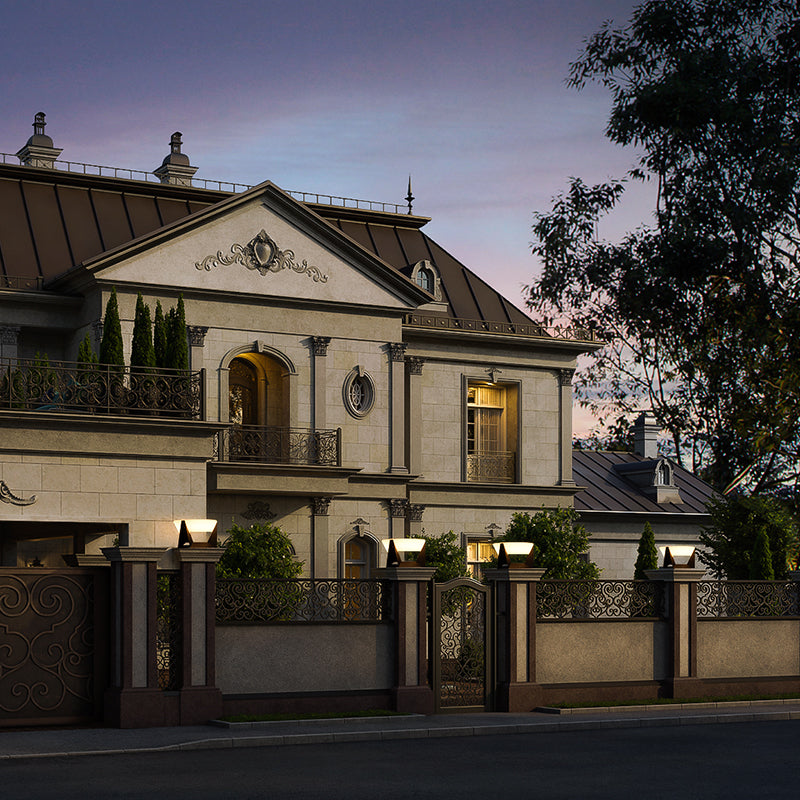 Solarleuchte LED Hohe Effizienz – Außenbeleuchtung IP65 mit Solarpanel