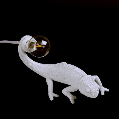 Garduru Resin Eidechse Tischlampe – Einzigartiges von der Natur inspiriertes Akzentlicht