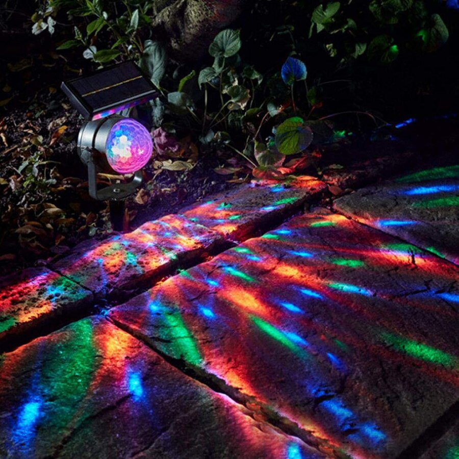 Bezauberndes Solarbetriebenes RGB Gartenvergnügen