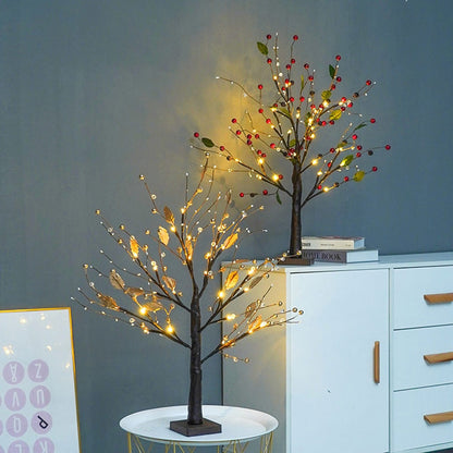 Royelux 55cm Frühling Baum LED Lampe - Biegsame Äste