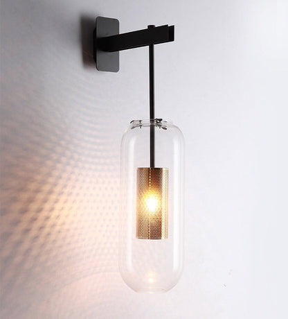 Otis - Moderne Glas Wandlampe