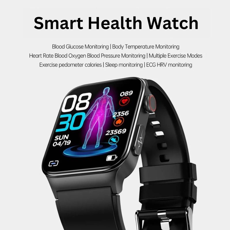 Smart Watch Pro mit Echtzeit-Gesundheitsüberwachung