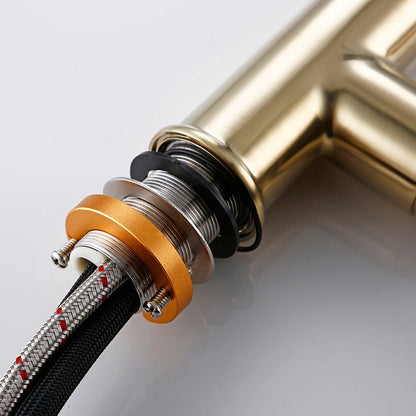 Gold Finish Bathroom Faucet – Elegante Armatur für Bad