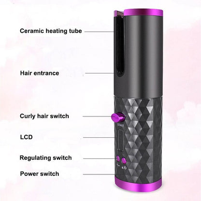 Garduru Curl Styling Device – Kabelloses Lockengerät für glänzende, langanhaltende Locken