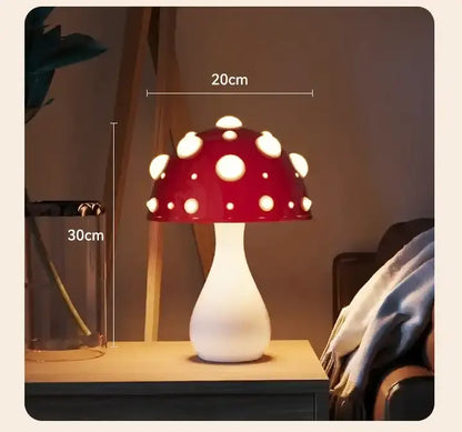 MushGlow – Magische Tischlampe mit atmosphärischem Pilzdesign