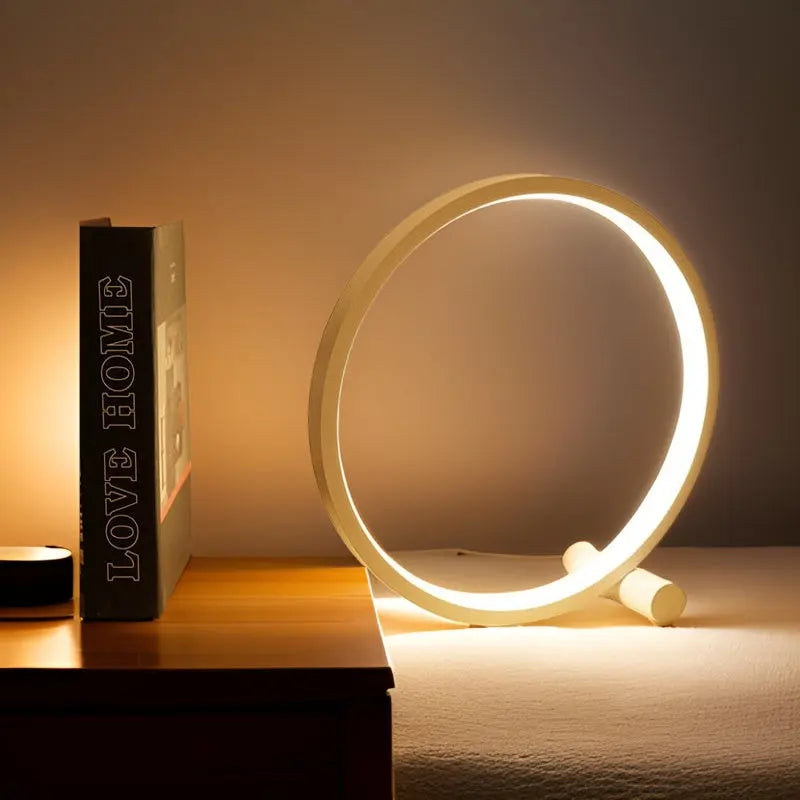 Garduru Glo Lamp - LED Minimalistische Dimmbar Runde Tischlampe
