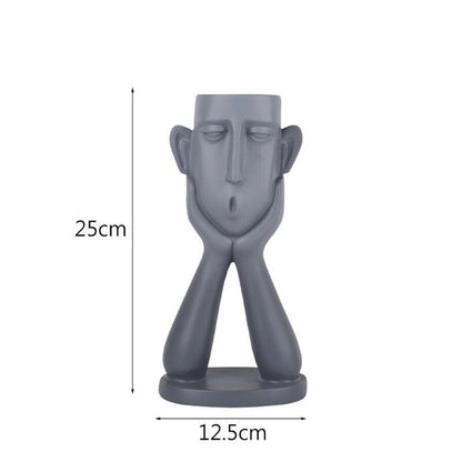 Face Vace | Skulptur Blumenvase