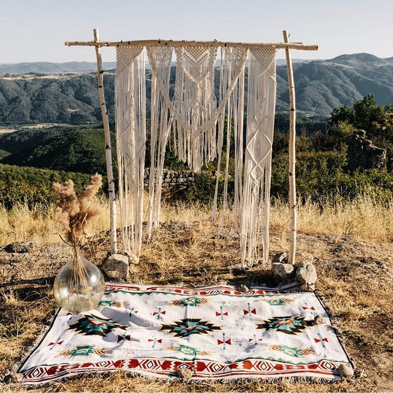 Outdoor Wurfdecke - Reiseteppich