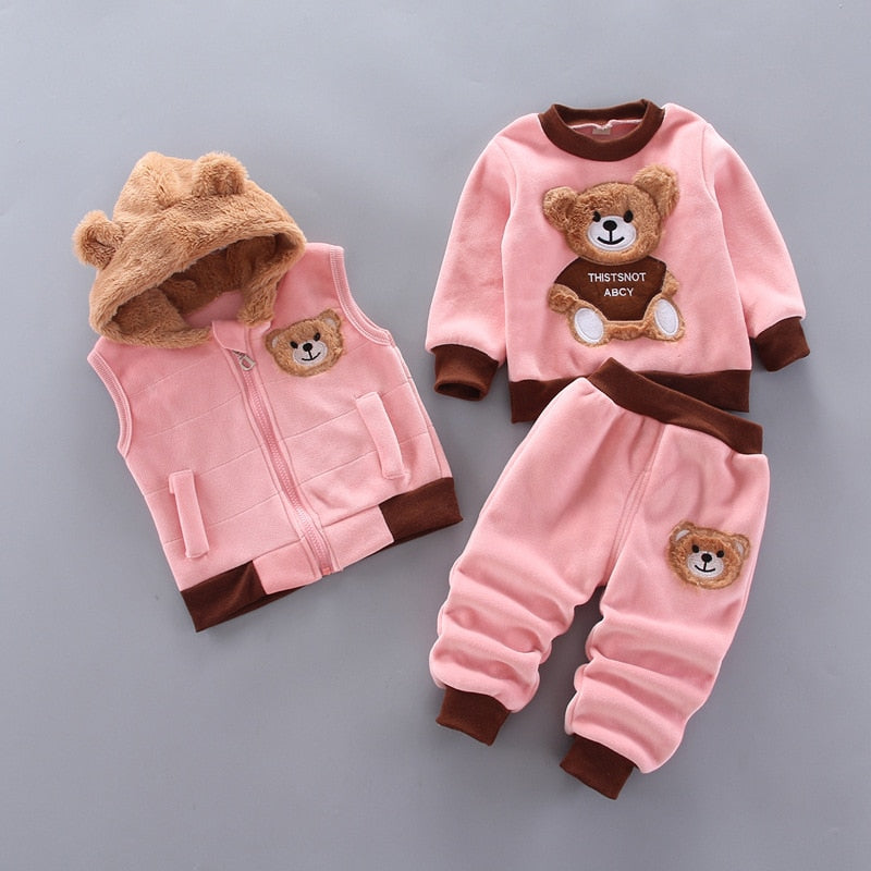 Teddybär Pyjama Set für Kinder