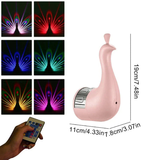 LumiScape – Elegante wiederaufladbare Wandlampe mit bezaubernder Lichtprojektion