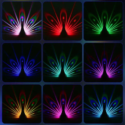 LumiScape – Elegante wiederaufladbare Wandlampe mit bezaubernder Lichtprojektion