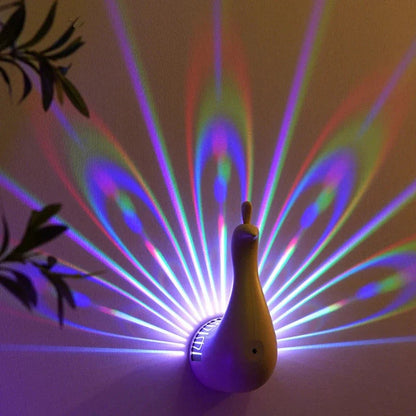 LumiScape – Elegante wiederaufladbare Wandlampe mit bezaubernder Lichtprojektion