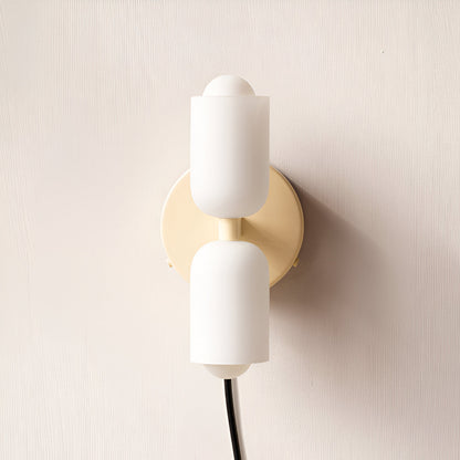 AcrylCapsule Wandleuchte - Wandleuchte mit zwei Köpfen - Wandleuchten für Innenräume