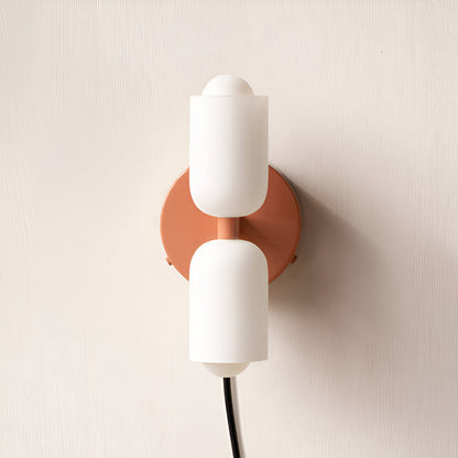 AcrylCapsule Wandleuchte - Wandleuchte mit zwei Köpfen - Wandleuchten für Innenräume