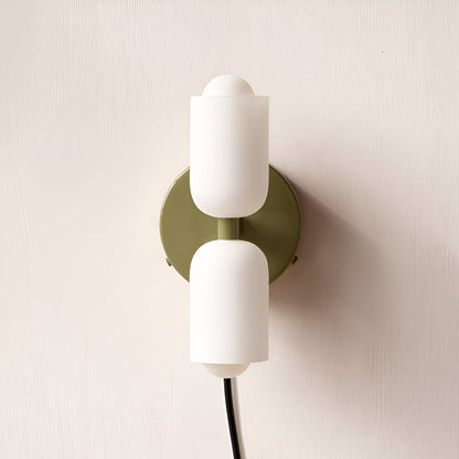 AcrylCapsule Wandleuchte - Wandleuchte mit zwei Köpfen - Wandleuchten für Innenräume