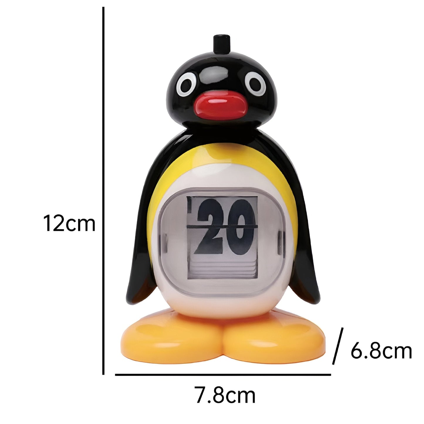 B/W Hue Penguin Kalender - Charmante Tischdekoration und Funktioneller Datums-Tracker