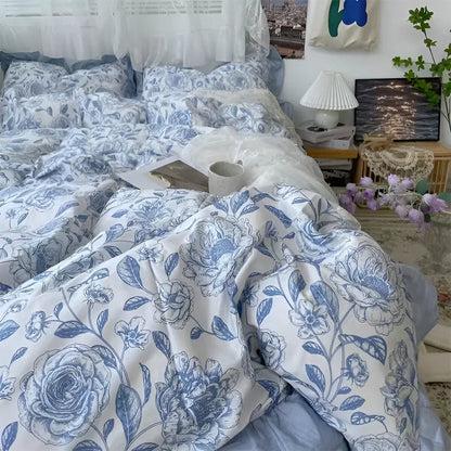 Blumelux - Breathable, Colorful, Geometric Floral Bedding