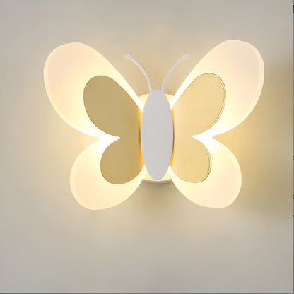 BrilliButterfly Wandleuchte - Charmante Acryl Schmetterling Wandleuchte - Bunte Wandleuchten LED Indoor