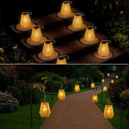 LumiBamboo – Elegante Hängeleuchte mit zeitlosem Rattancharm