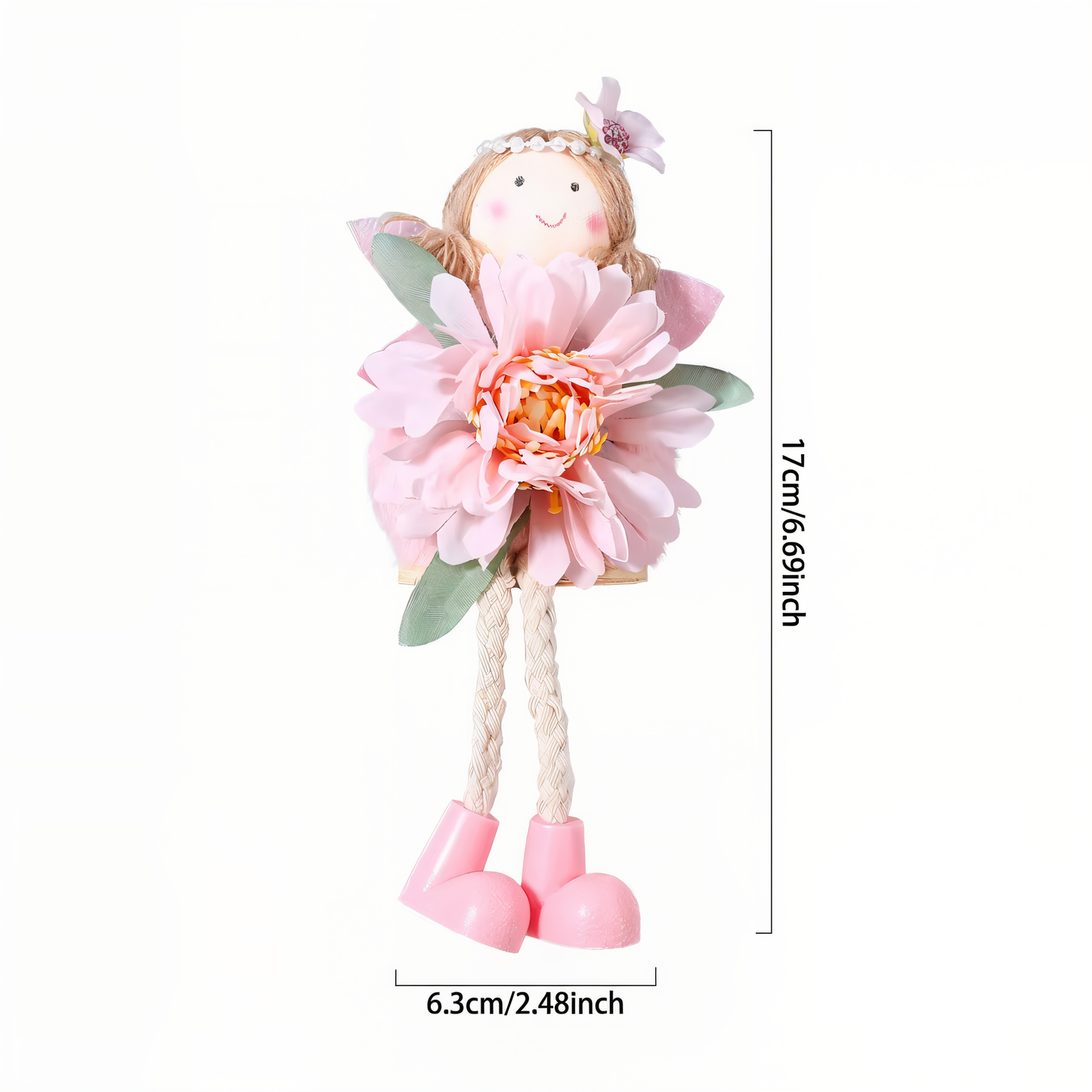 CharmiPixie - Skurriles Hängendes Fee Ornament für Osterdeko