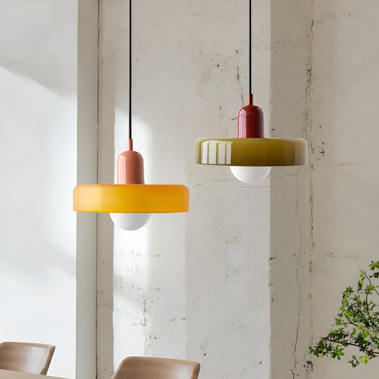 GlampGlow - Verstellbare und farbige Glaskonstruktion, moderne Wandleuchte