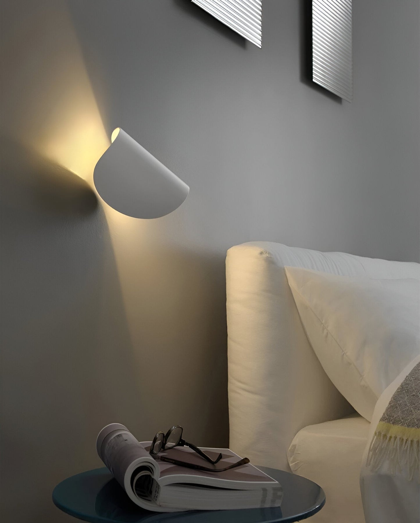 Garduru LED Wandleuchte | Drehbare Wandlampe aus Metall | Modernes Design | Stimmungslicht & Beleuchtung