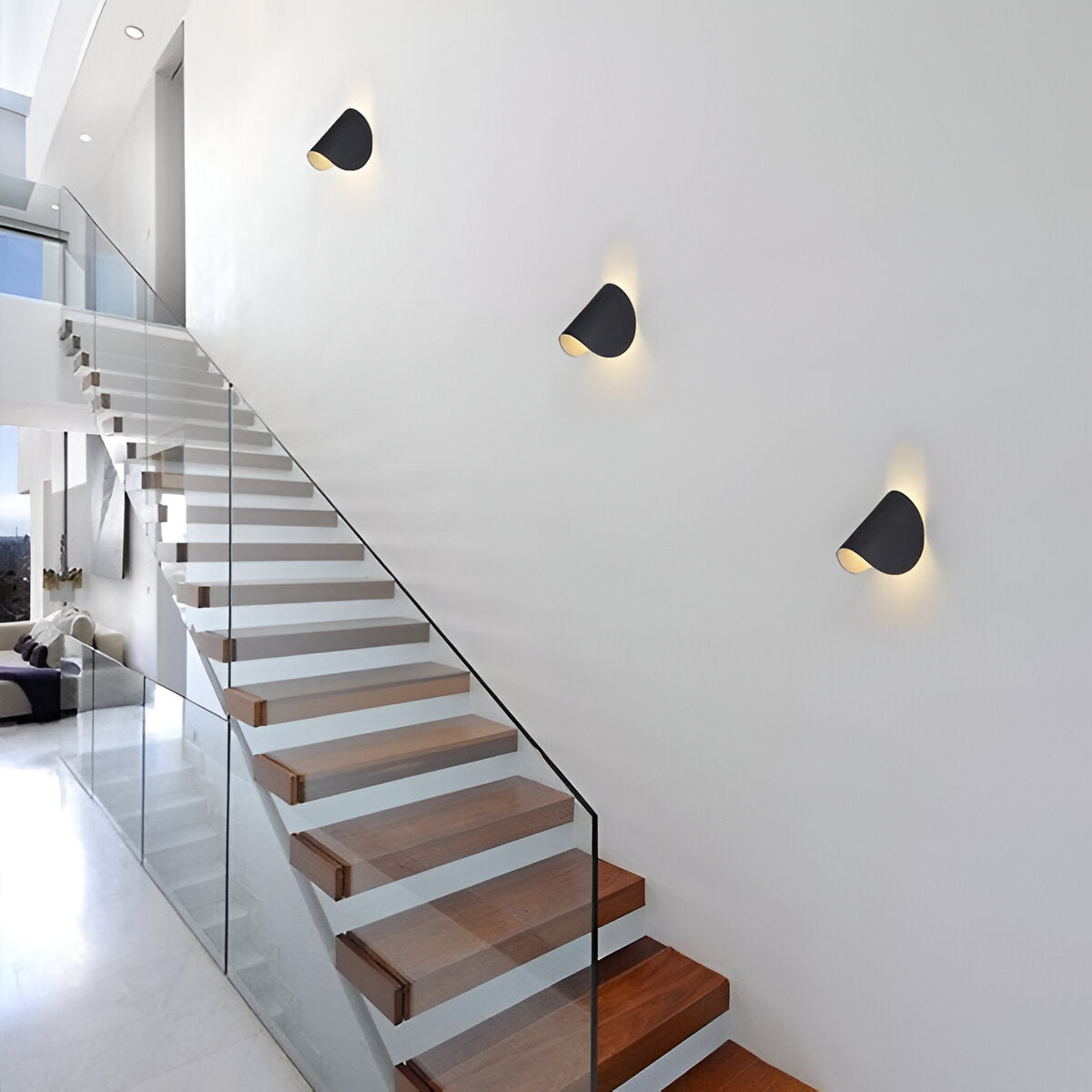 Garduru LED Wandleuchte | Drehbare Wandlampe aus Metall | Modernes Design | Stimmungslicht & Beleuchtung