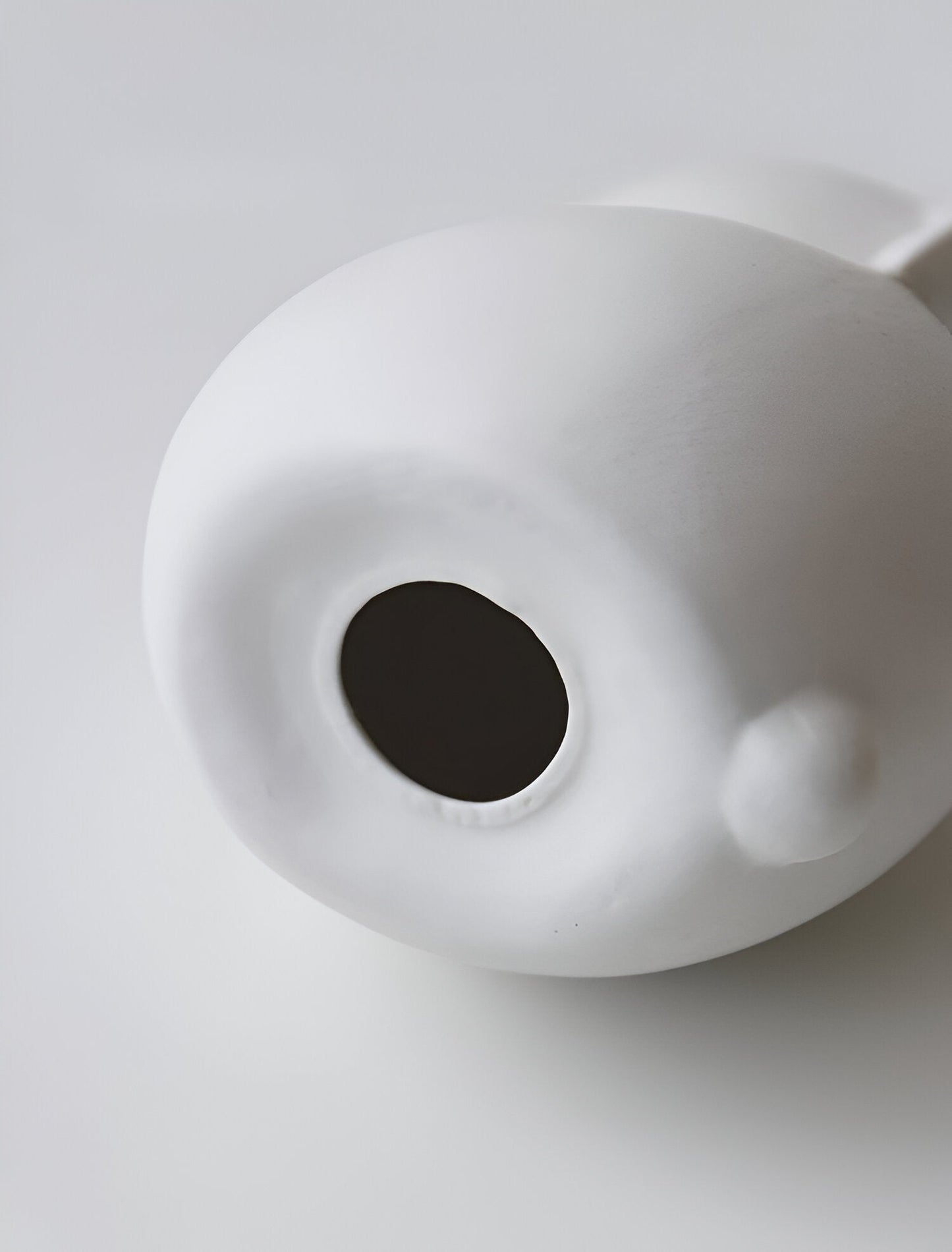 ConeyBliss Ostern Deko - Minimalistische Weiße Keramik Osterhasen Figuren