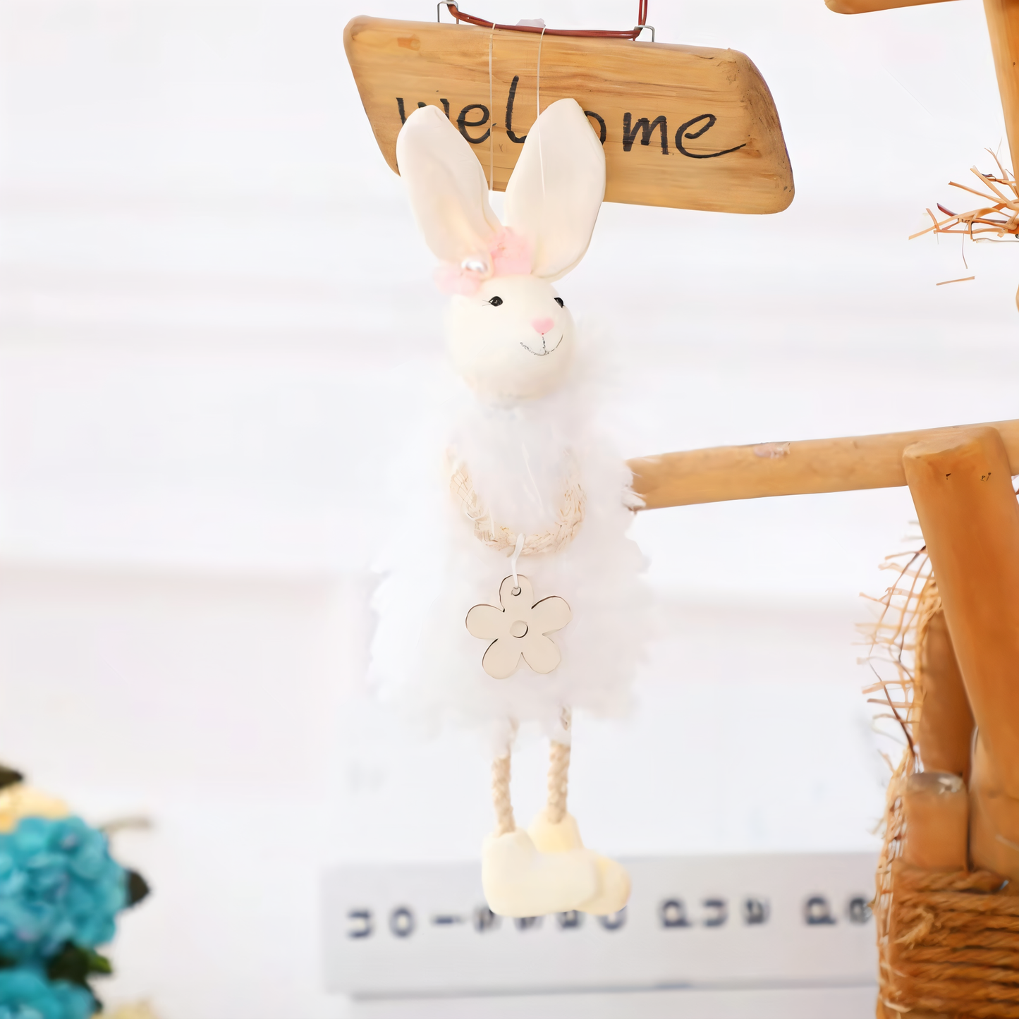 ConyDolly - Festive Easter Decoration Bunny Doll - Hanging Easter Decoration