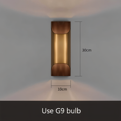 CopperCast Wandleuchte - Moderne Wandlampe - Wandlampe Design - Dimmbare Wandleuchten led