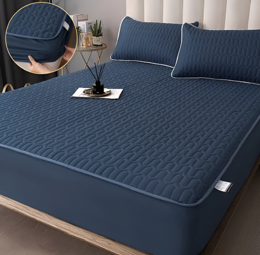 CozElastic Matratzenschoner - Ultraweicher, Dicker, Wasserdichter Matratzenbezug