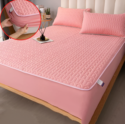 CozElastic Matratzenschoner - Ultraweicher, Dicker, Wasserdichter Matratzenbezug