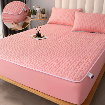 CozElastic Matratzenschoner - Ultraweicher, Dicker, Wasserdichter Matratzenbezug