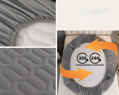 CozElastic Matratzenschoner - Ultraweicher, Dicker, Wasserdichter Matratzenbezug