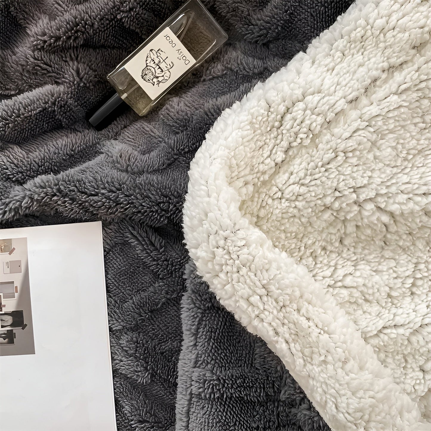 WarmHaven – Luxuriöse doppelseitige Fleece-Decke für ultimativen Winterkomfort