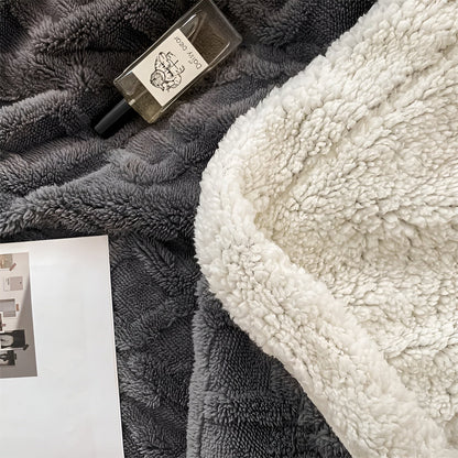 WarmHaven – Luxuriöse doppelseitige Fleece-Decke für ultimativen Winterkomfort