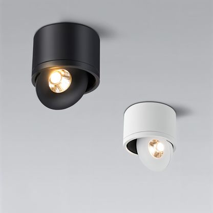 CylinFlex Spotlights - Minimalistische 360° drehbare LED-Downlights