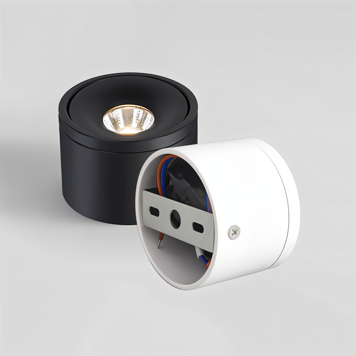 CylinFlex Spotlights - Minimalistische 360° drehbare LED-Downlights