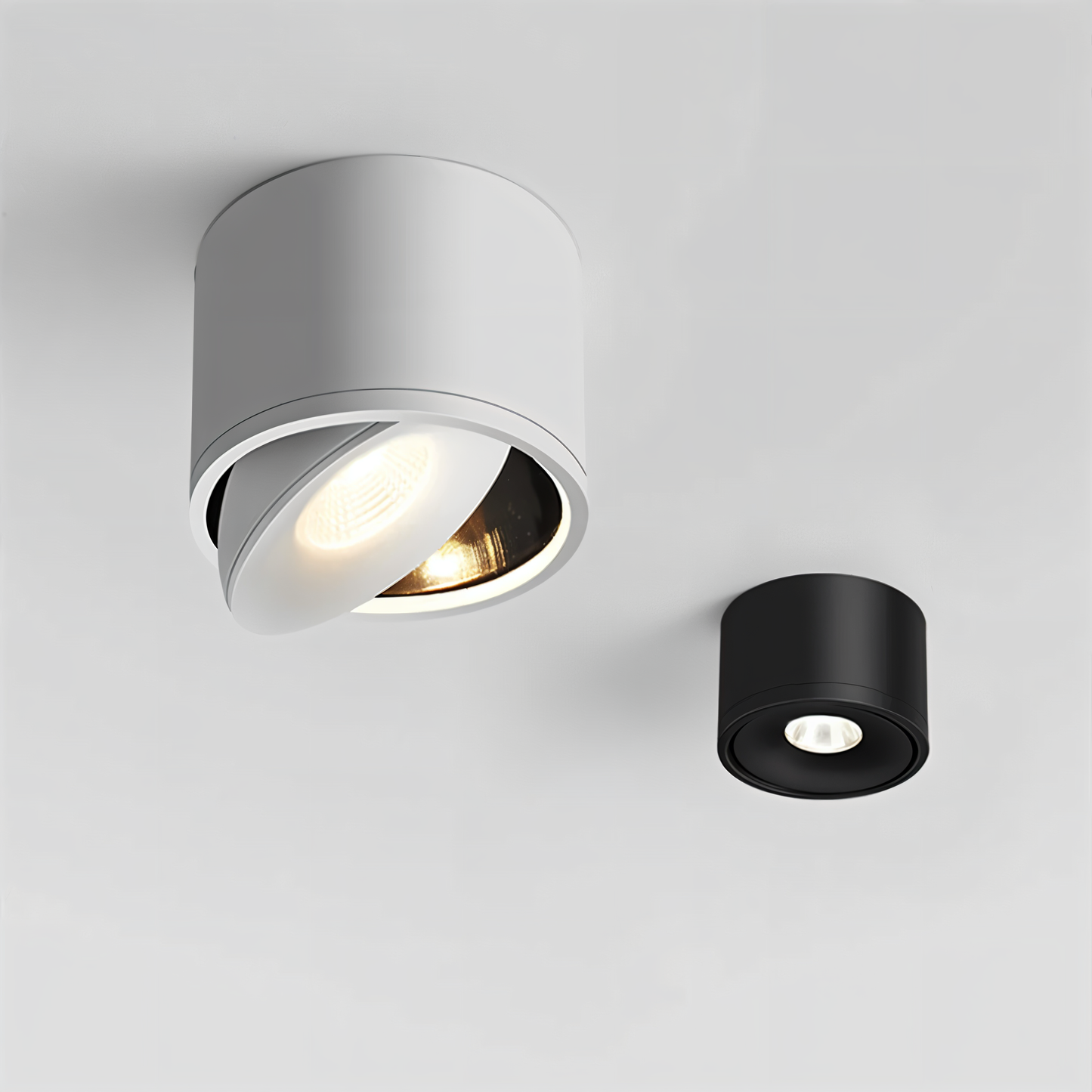 CylinFlex Spotlights - Minimalistische 360° drehbare LED-Downlights