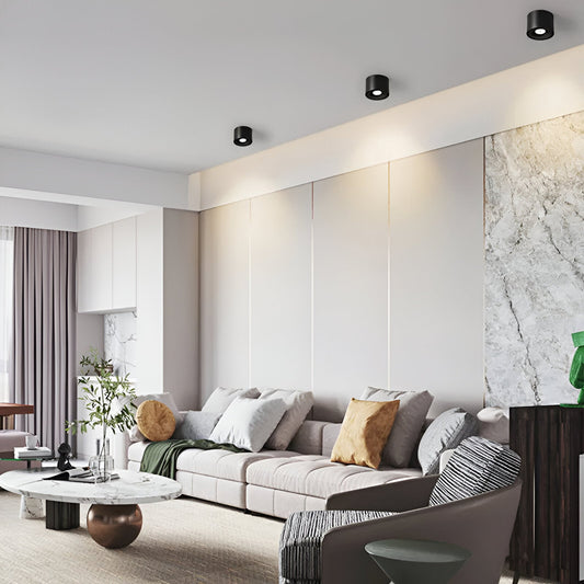 CylinFlex Spotlights - Minimalistische 360° drehbare LED-Downlights