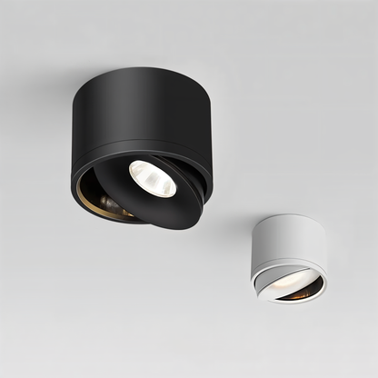 CylinFlex Spotlights - Minimalistische 360° drehbare LED-Downlights