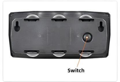 DualLit Gartenbeleuchtung - Wasserdichte LED Solarlampe Garten - Up & Down Außenbeleuchtung