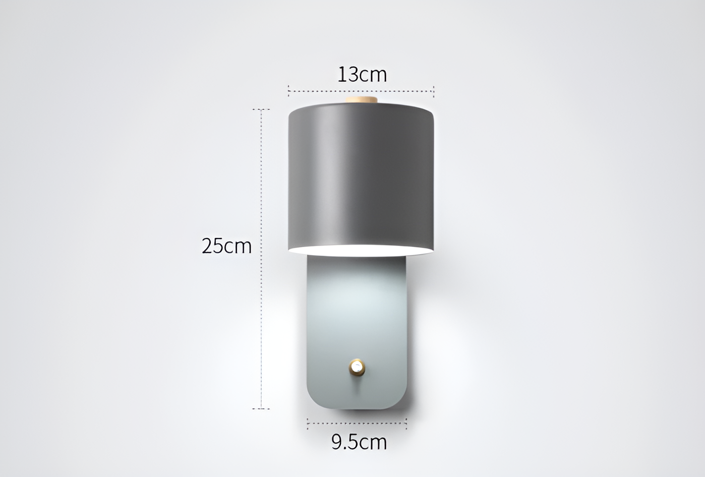 Garduru WallLight - Drehbare Mini Cylinder LED Lampe