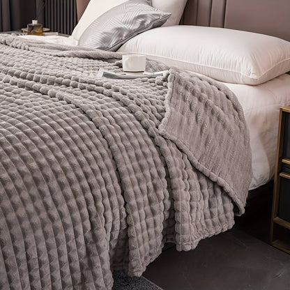 Garduru – Ultra-weiche Strukturierte Fleece-Decke