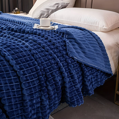 Garduru – Ultra-weiche Strukturierte Fleece-Decke
