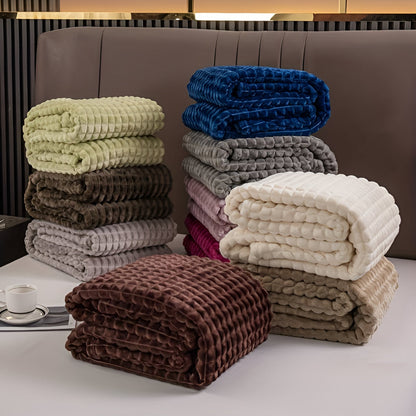 Garduru – Ultra-weiche Strukturierte Fleece-Decke