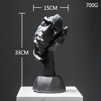 Abstracte Ansicht von Harz | LuxeSculpture