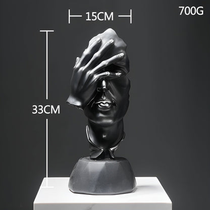 Abstracte Ansicht von Harz | LuxeSculpture